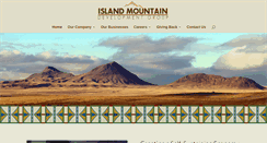 Desktop Screenshot of islandmtn.com